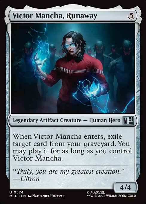 Victor Mancha, Runaway (MSC 574)