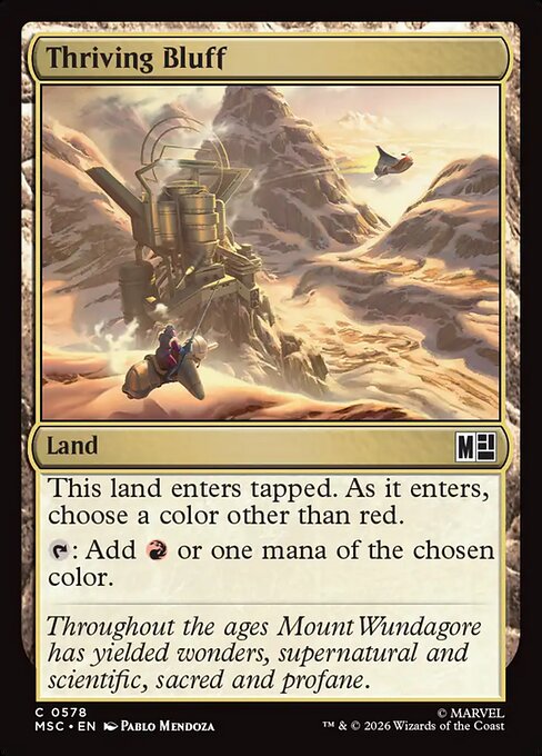 Thriving Bluff (MSC 578)
