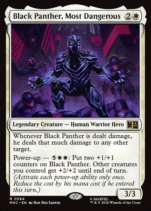 Black Panther, Most Dangerous (MSC 584)