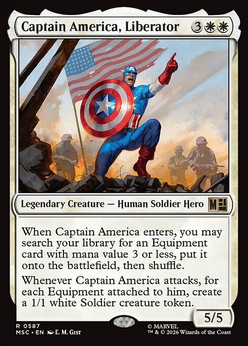 Captain America, Liberator (MSC 587)