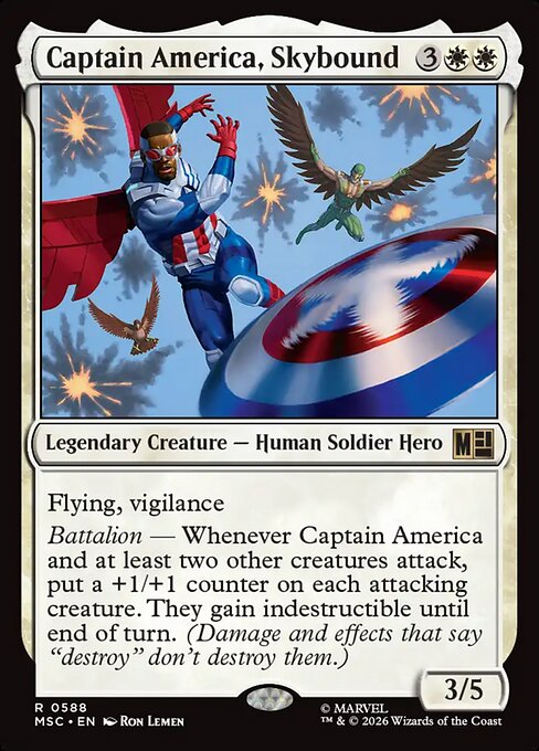 Captain America, Skybound (MSC 588)
