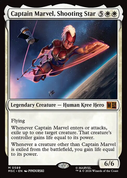 Captain Marvel, Shooting Star (MSC 589)
