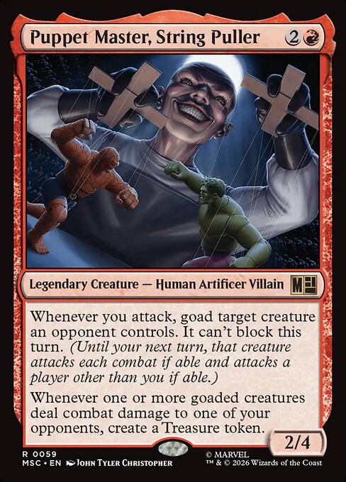Puppet Master, String Puller (MSC 59)