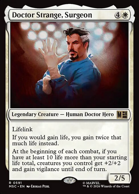 Doctor Strange, Surgeon (MSC 591)