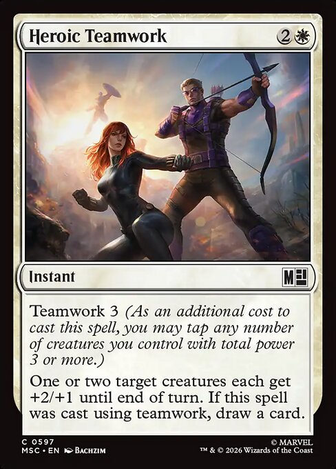 Heroic Teamwork (MSC 597)