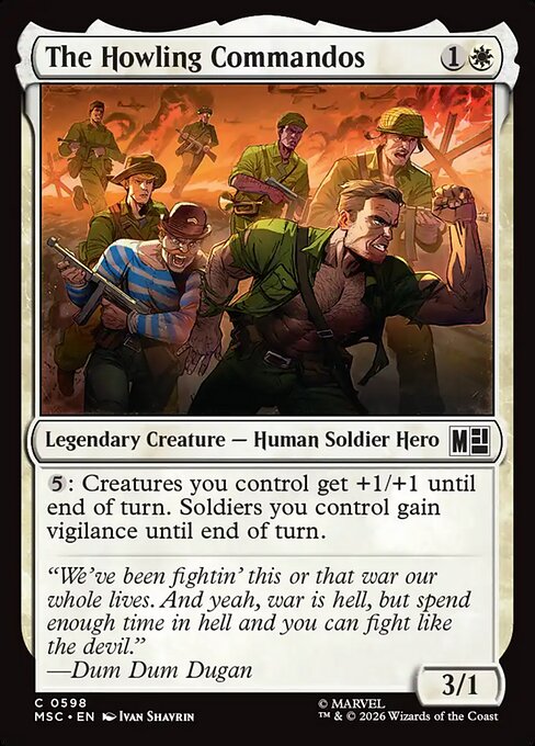 The Howling Commandos (MSC 598)