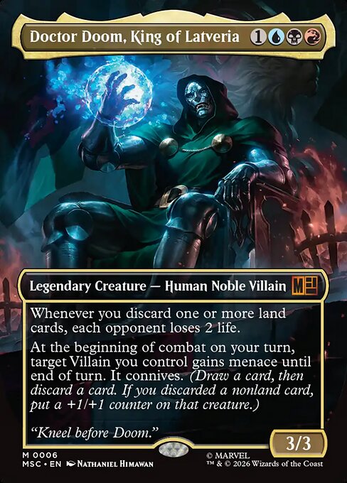 Doctor Doom, King of Latveria (MSC 6)