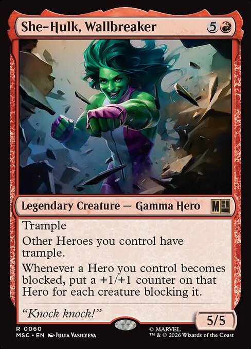 She-Hulk, Wallbreaker (MSC 60)