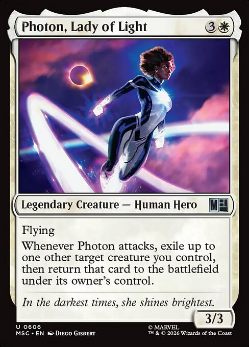 Photon, Lady of Light (MSC 606)