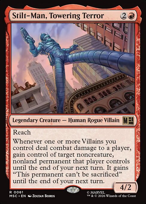 Stilt-Man, Towering Terror (MSC 61)