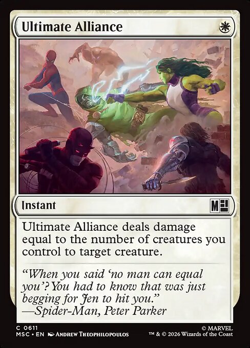 Ultimate Alliance (MSC 611)