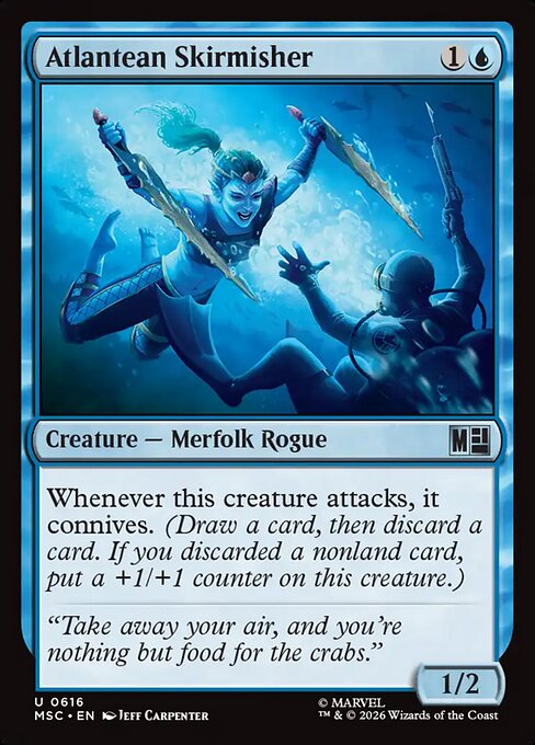 Atlantean Skirmisher (MSC 616)