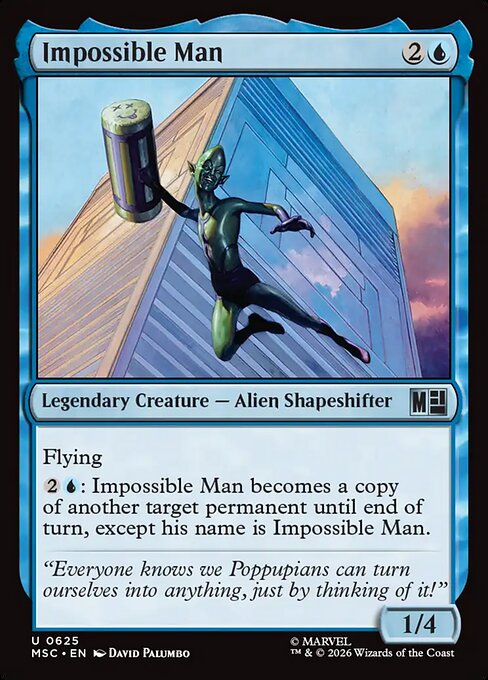 Impossible Man (MSC 625)