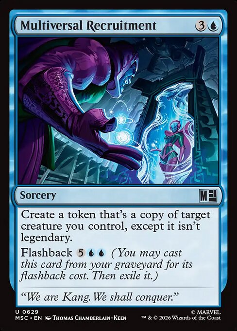 Multiversal Recruitment (MSC 629)