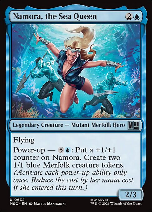 Namora, the Sea Queen (MSC 632)