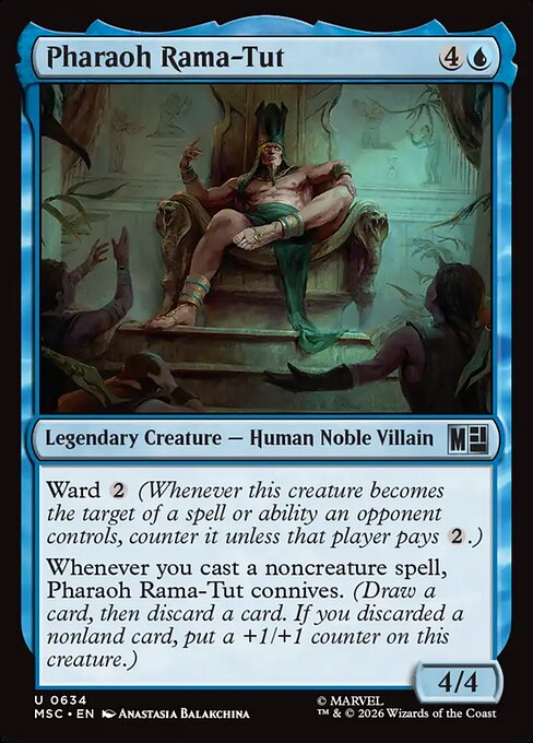 Pharaoh Rama-Tut (MSC 634)