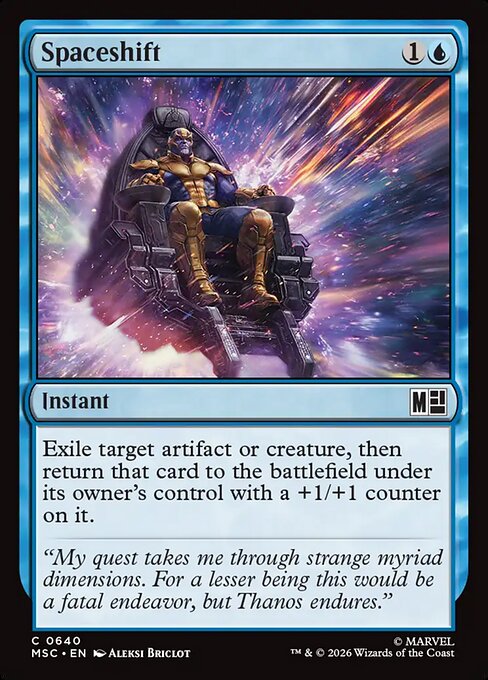 Spaceshift (MSC 640)