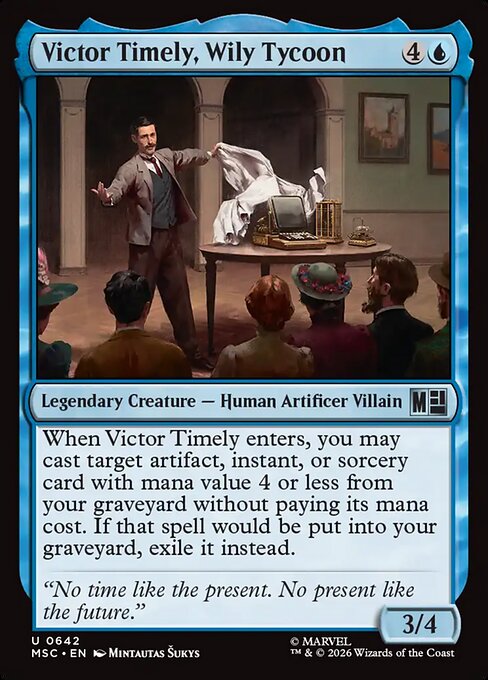 Victor Timely, Wily Tycoon (MSC 642)