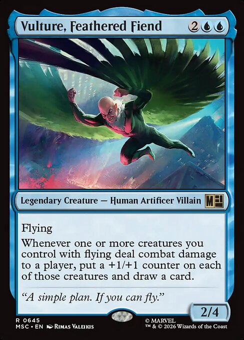 Vulture, Feathered Fiend (MSC 645)