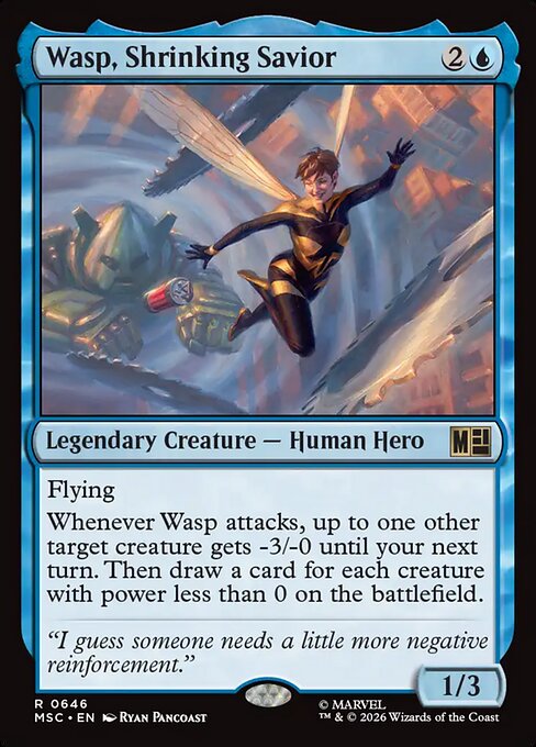 Wasp, Shrinking Savior (MSC 646)