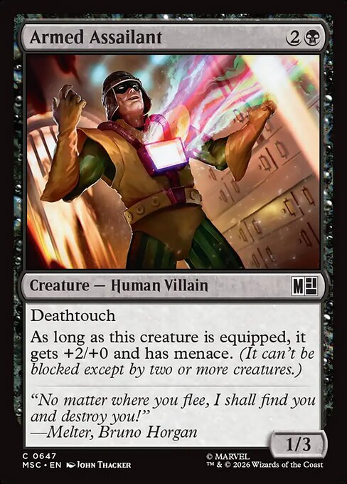 Armed Assailant (MSC 647)