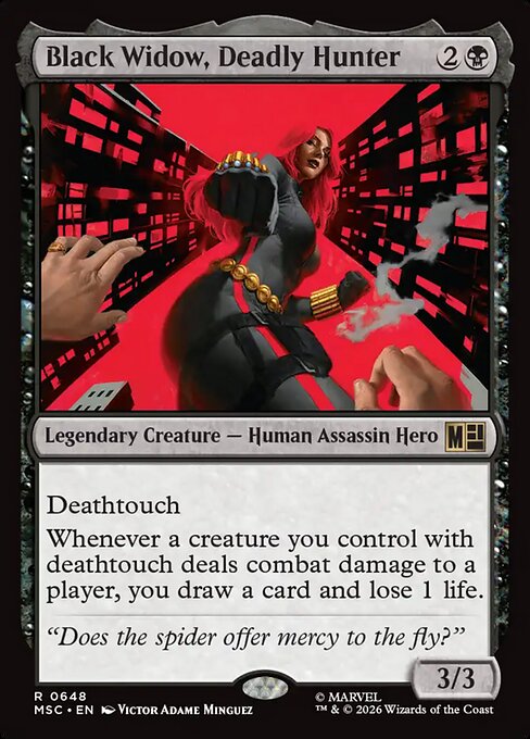 Black Widow, Deadly Hunter (MSC 648)