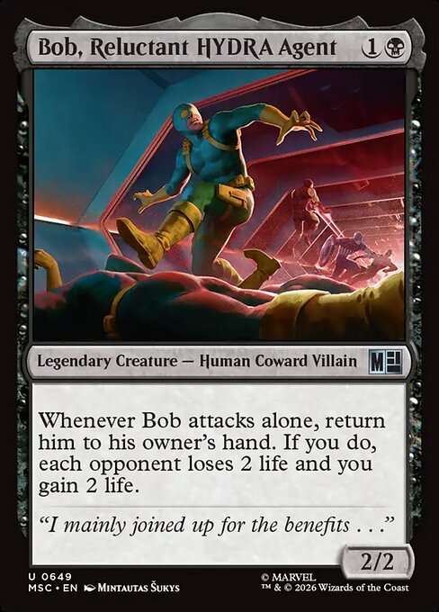 Bob, Reluctant HYDRA Agent (MSC 649)