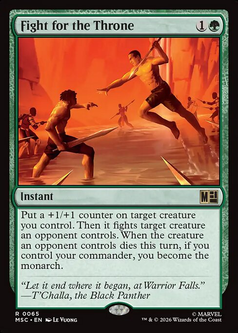 Fight for the Throne (MSC 65)