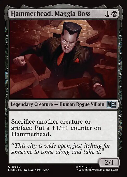 Hammerhead, Maggia Boss (MSC 659)