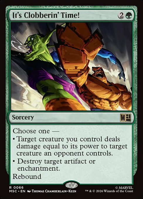 It's Clobberin' Time! (MSC 66)