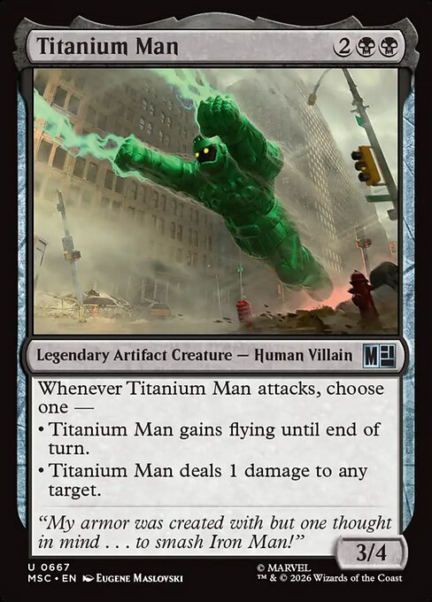 Titanium Man (MSC 667)