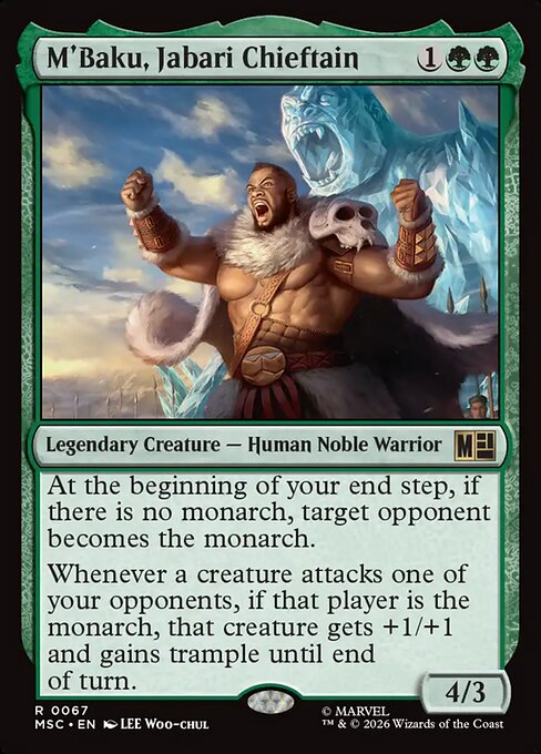 M'Baku, Jabari Chieftain (MSC 67)