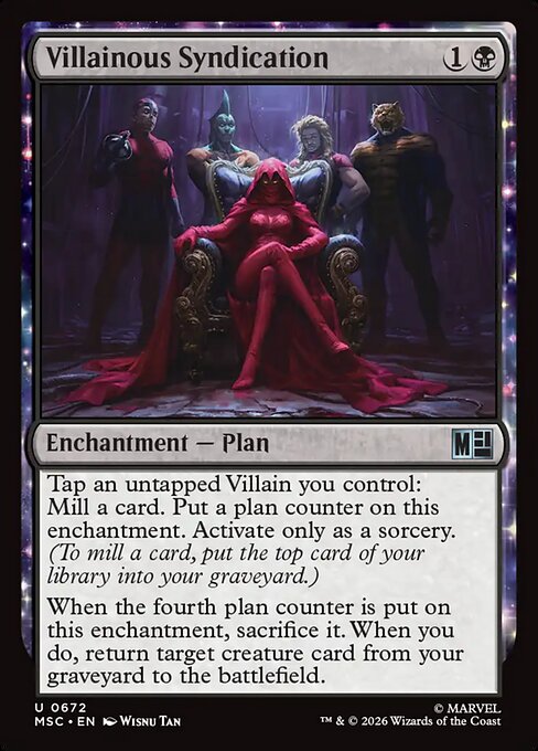 Villainous Syndication (MSC 672)
