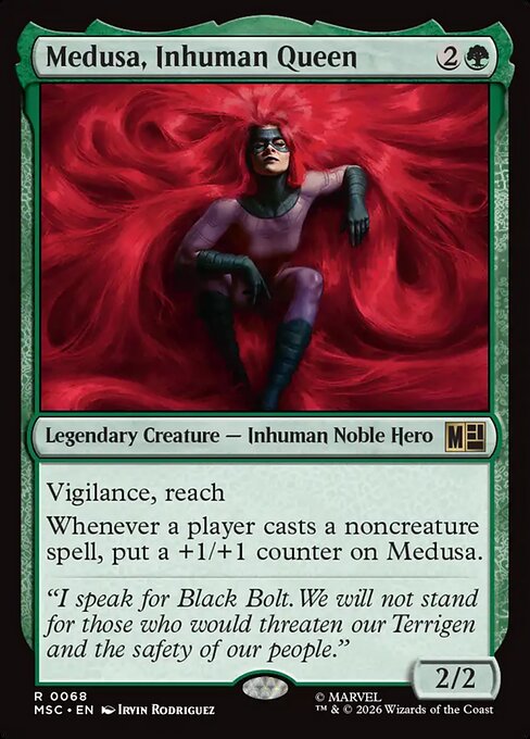Medusa, Inhuman Queen (MSC 68)