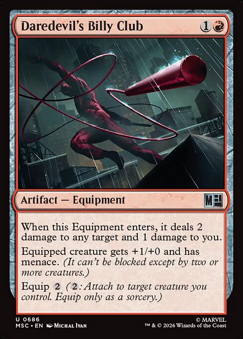 Daredevil's Billy Club (MSC 686)