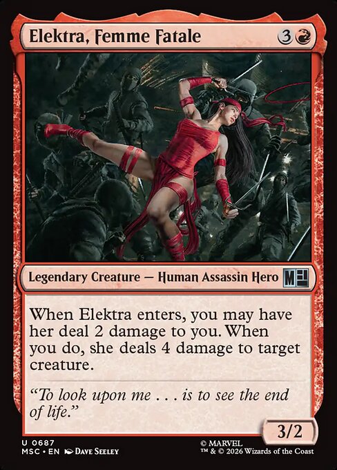 Elektra, Femme Fatale (MSC 687)