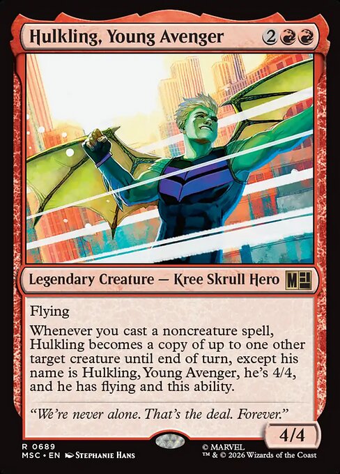 Hulkling, Young Avenger (MSC 689)