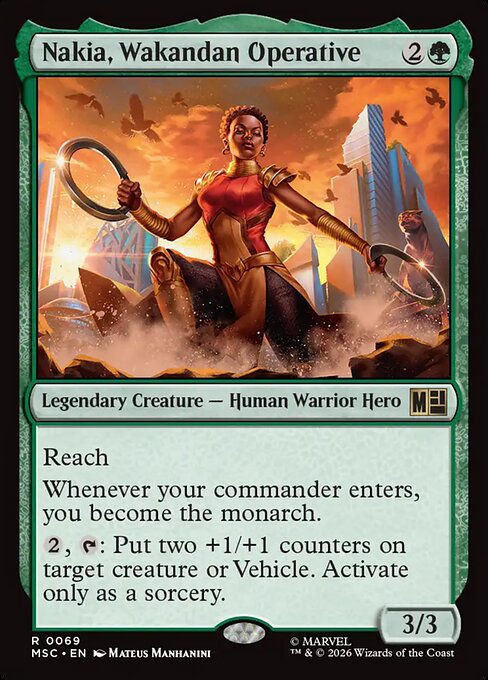 Nakia, Wakandan Operative (MSC 69)