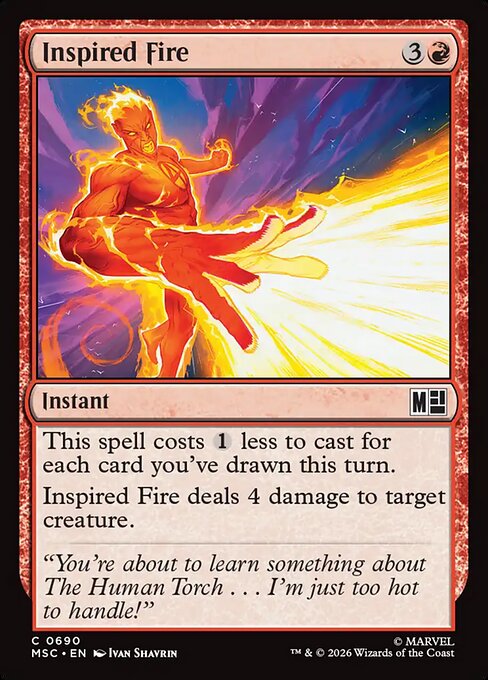 Inspired Fire (MSC 690)