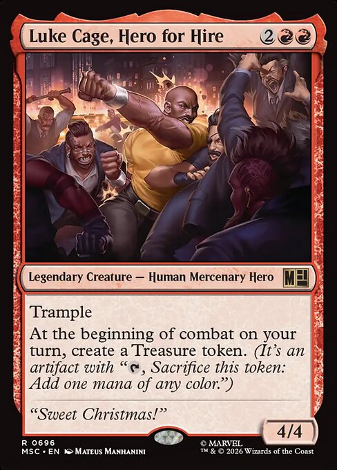 Luke Cage, Hero for Hire (MSC 696)