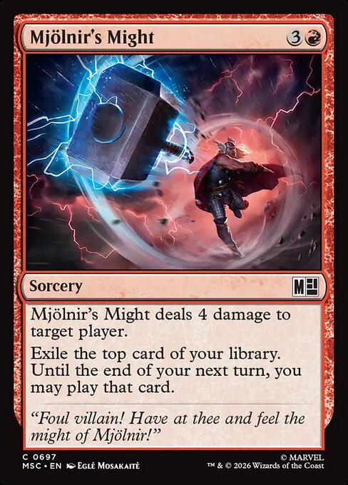Mjölnir's Might (MSC 697)