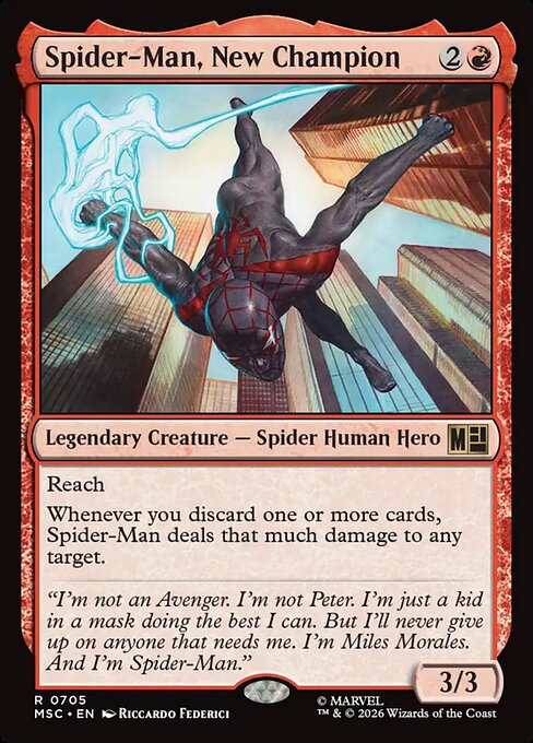 Spider-Man, New Champion (MSC 705)