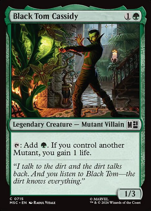 Black Tom Cassidy (MSC 715)