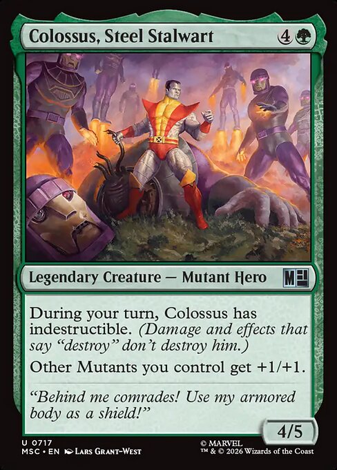 Colossus, Steel Stalwart (MSC 717)