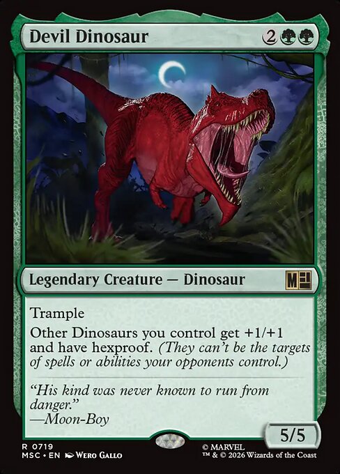 Devil Dinosaur (MSC 719)