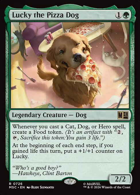 Lucky the Pizza Dog (MSC 726)