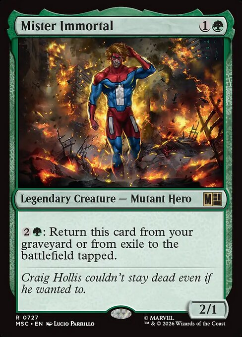 Mister Immortal (MSC 727)