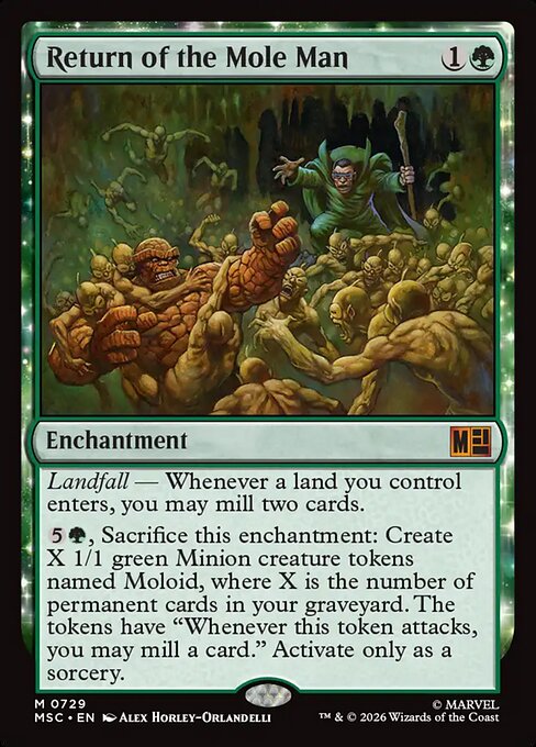 Return of the Mole Man (MSC 729)