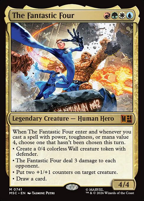 The Fantastic Four (MSC 741)