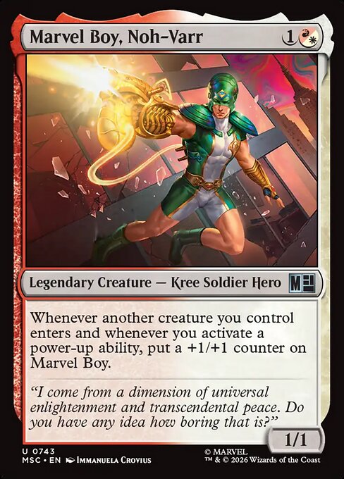 Marvel Boy, Noh-Varr (MSC 743)